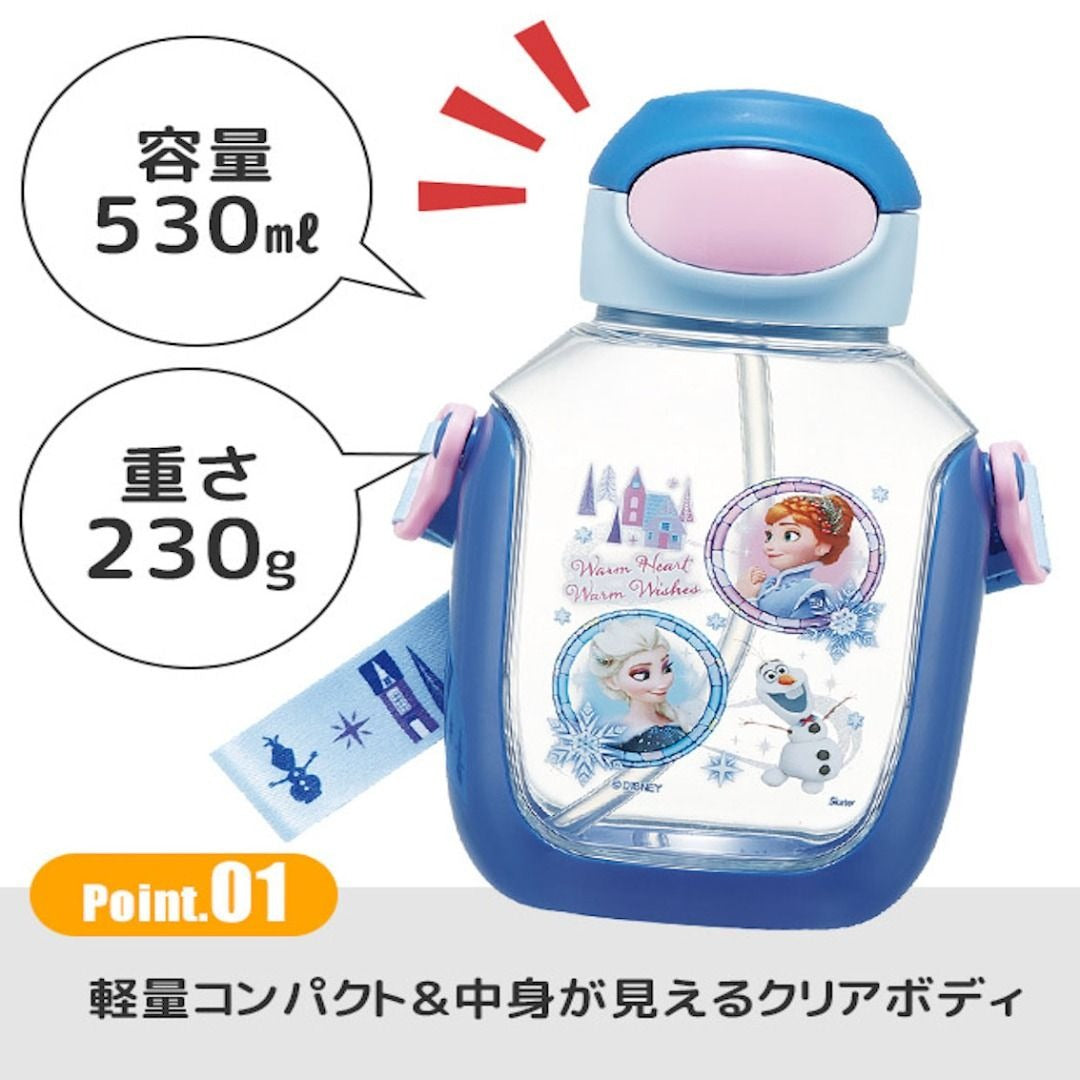 (日本代购) Skater 2023款吸管水壶530ml 